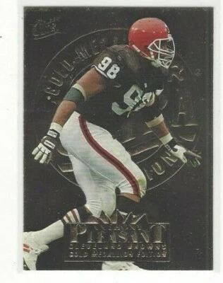 1995 FLEER ULTRA FOOTBALL PARALLEL GOLD MEDALLION SERIES SINGLES #'S 1-200 - Image 1 of 2