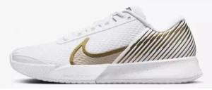 Nike Air Zoom Vapor Pro 2 HC Wimbledon Men's Size 10.5 Tennis (HF3632-100) White - Picture 1 of 7