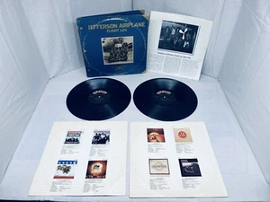 Jefferson Airplane Flight Log Vinyl 2 LP Grunt CYL2-1255 Best Of Photo Booklet - Picture 1 of 20