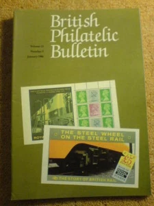 UK Philatelic Bulletin - BRITISH RAIL - Jan 1986 - Picture 1 of 1