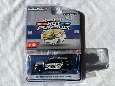 Ford Police Interceptor 2020 Greenlight Hot Pursuit utilitario policía de Las Vegas Foto 1 de 3