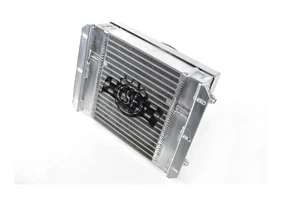 CSF Racing HD Bar & Plate Oil Cooler w/ 9" Spal Fan Universal - Picture 1 of 1