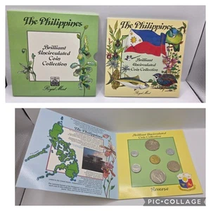 Philippines 1983 Flora & Fauna Coin Set.Royal Mint.7 Coin Set.BU - Picture 1 of 11