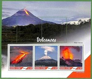 B2636 - Sierra Leone - ERROR MISPERF Stamp Sheet - 2024 - Geology, Volcanos - Picture 1 of 1