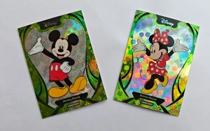 Mickey Minnie Mouse 2025 KAKAWOW DISNEY PHANTOM LUCKY CLOVER PRIZM /395 LOTX2 - Picture 1 of 2