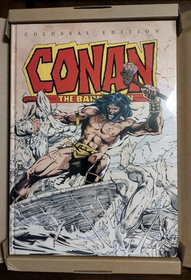 Conan the Barbarian Colossal Edition Jim Lee Cover Artist Ed Zoop Marvel - Image 1 of 4
