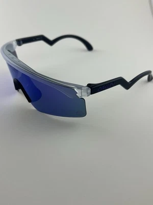 Hojas de afeitar Oakley Heritage mate transparente violeta iridio OO9140-13 púrpura iconos Foto 1 de 4