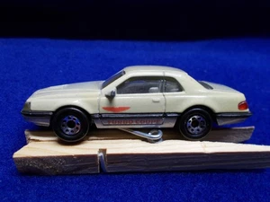 Vintage Matchbox Olive & Silver T-Bird Turbo Coupe #59, Turbo Coupé sui lati - Foto 1 di 3