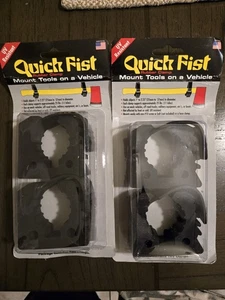 PAIR OF ORIGINAL QUICK FIST 0010 CLAMPS FOR 1" TO 2.25" DIAMETER - 2 Packages - Picture 1 of 2