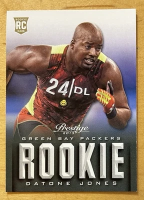 Datone Jones Rookie 2013 Prestige Football #224 Green Bay Packers NM-MT - Image 1 of 3