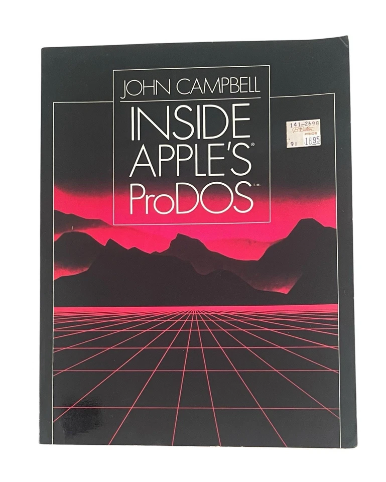 Libro ProDOS 1984 Inside Apple de John Campbell de colección Foto 1 de 3