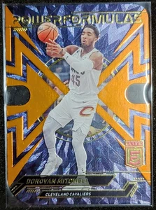 2022-23 Donruss Elite NBA Donovan Mitchell Power Formulas Orange Die Cut #9 Cavs - Picture 1 of 2