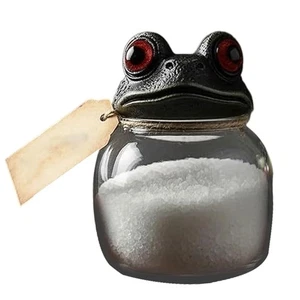 Handcrafted Retro Frogs Spices Container Gothic Aesthetic For Home Decoration - Picture 1 of 8