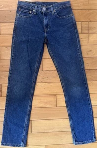 Levi’s 511 Jeans Mens 31x32 Blue Medium Wash Denim Stretch Slim Fit Straight Leg - Picture 1 of 6