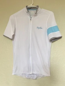Rapha Men’s Core Lightweight Jersey White Blue Med - Picture 1 of 7