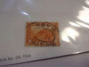 USA Used, 1915 Issue, Scott #404, 10 Cent Pananma Pacific, Perf 10, Orange - Picture 1 of 1
