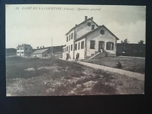 CPA 23 Camp de la Courtine - Quartier Général - Imagen 1 de 2