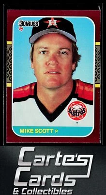Mike Scott 1987 Donruss Opening Day #15 Houston Astros - Image 1 of 2