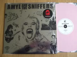 RARE PINK LP AMYL & THE SNIFFERS STARFIRE ED° SILVER COVER AUSTRALIA 2019 MINT - Picture 1 of 8
