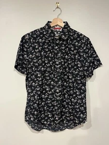 Sons Of Intrigue Short Sleeve Pattern Flower Shirt Mens Medium M - Picture 1 of 3