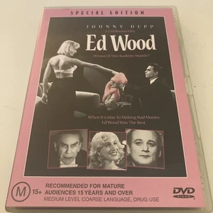 Ed Wood (Special Edition, DVD, 1994) Johnny Depp. Tim Burton. Like New. - Picture 1 of 4