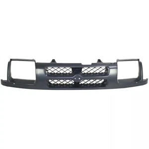 New Grille Assembly For 2000-2001 Nissan Xterra Front Grill Dark Gray Plastic - Picture 1 of 5