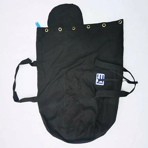 Black Duffel Bag Medium Size - Picture 1 of 5