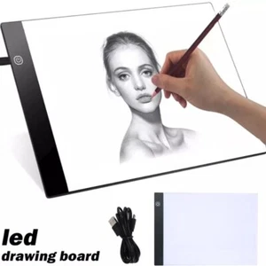 A4/A5 LED Drawing Board Light Box Tracing USB Pad Table Copy Tattoo Drawing Gift - Picture 1 of 14