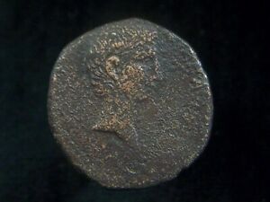 Roman AE As of Emperor Augustus, 19-4 BC  AC0198