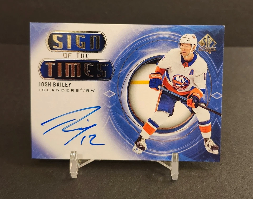 2020-21 SP Authentic Sign Of The Times JOSH BAILEY #SOTT-JB - Image 1 of 1