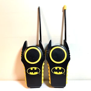 2 VINTAGE BATMAN WALKIE TALKIES - DC Comics Toy **READ** - Picture 1 of 6
