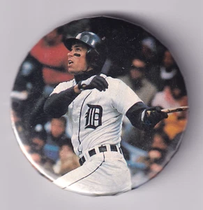 Allan Trammell 2" Round Photo Pin Back Button C - Picture 1 of 2