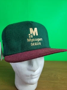 Neu Vintage Herren EXPAND-O USA MYKOGEN Samen/Futter Hut WOLLMISCHUNG Seitenklappen Orig Etikett - Bild 1 von 8
