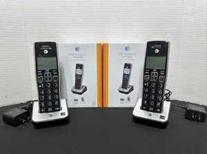 2X AT&T CL80113 Accessory Handset Phones Requires CL81113, CL81213, CL81313 Base - Zdjęcie 1 z 9