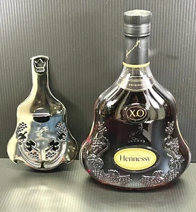 Colador Hawthorne en forma de botella Hennessy Cognac XO - Acero inoxidable - Nuevo raro - Imagen 1 de 7