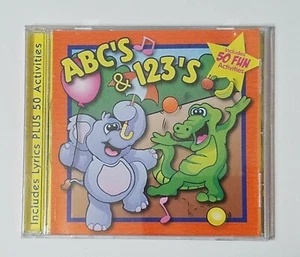 ABC'S & 123'S CD Includes 50 Fun Activities (2005) -- VERY GOOD! TESTED!! - Imagen 1 de 4