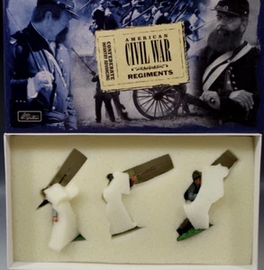 BRITAIN CONFEDERATE INFANTRY ADVANCING AMERICAN CIVIL WAR 17014 LEAD SOLDIER NIB - Picture 1 of 9