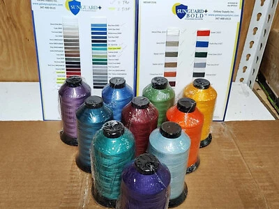 Sunguard, Tex 135 Outdoor Threads, Chemical & UV Resistance, 8 oz. Spool - Image 1 of 4