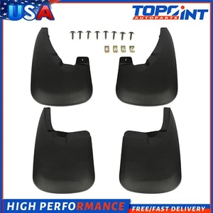 For Dodge Ram 1500 2500 3500 09-18 Splash Guard Mudgurads Front & Rear Set of 4 - Picture 1 of 6