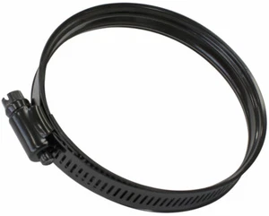 Aeroflow AF28-4865BLK - 48-65mm Constant Tension Dual Bead S/S Clamp - Black - Picture 1 of 6
