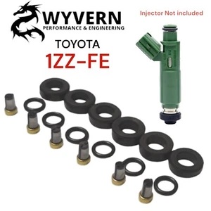 6x Lexus Is200 1zz Injector Seal O Ring Filter Kit 1zz To 1gfe Turbo Swap - Picture 1 of 6