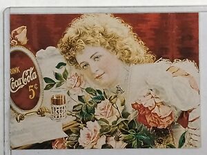 Art Of Coca-Cola Collector Promo Card Delicious & Refreshing Comic Images 1999 