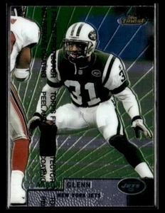 1999 Finest #101 Aaron Glenn Card New York Jets - Picture 1 of 2