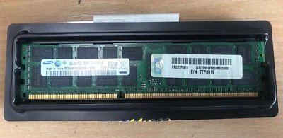 SAMSUNG  16GB  (2x8GB )2Rx4 PC3L-8500R-07-10 E1-D2 - M393B1K70CH0-YF8 - 77P8919 - Image 1 of 4