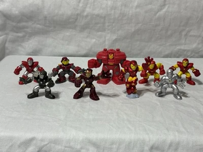 Экшн-фигурки Hasbro Marvel Super Hero Squad Iron Man Hulk Buster War Machine - Изображение 1 из 4