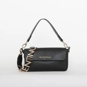 Bolso Cruzado Para Mujeres Valentino Alexia Con Correa De Logo En Negro - Imagen 1 de 6