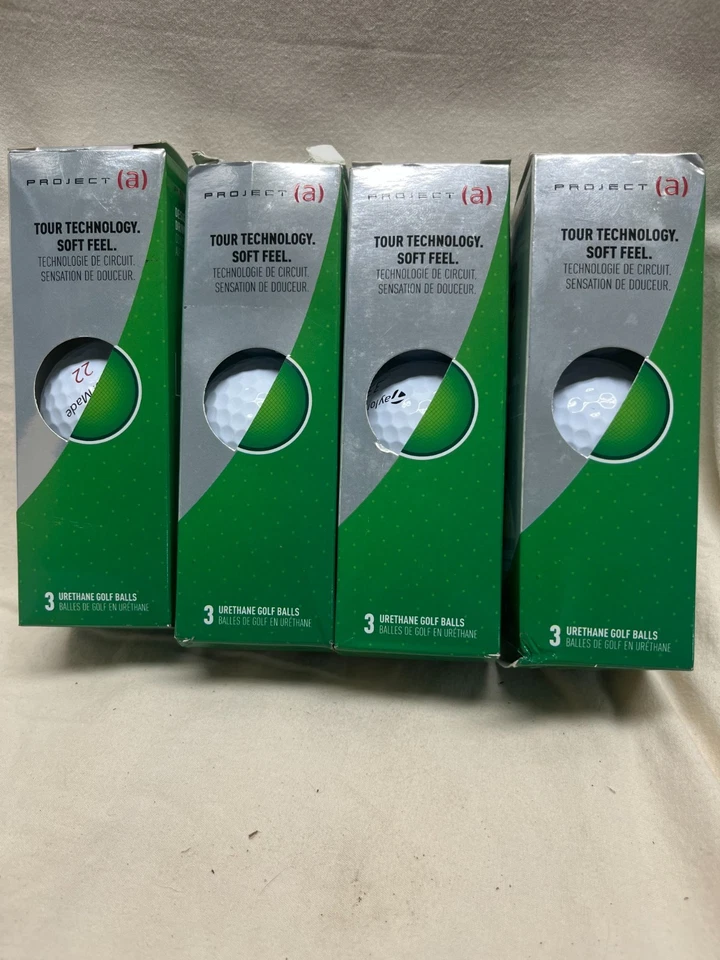 Pelotas de golf de uretano de tacto suave One Dozen TaylorMade Project (a) - nuevas Foto 1 de 1