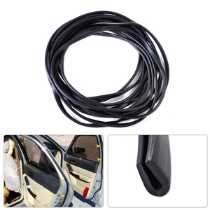 20ft Flexible Door Glass Rubber Weatherstrip U Channel Seal Belt Edge Trim wd - Picture 1 of 4