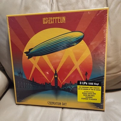 Juego de Caja Led Zeppelin Celebración Día Sellado Estados Unidos Foto 1 de 3