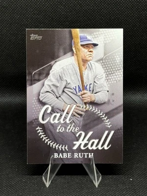 2025 Topps Series 1 - Call to the Hall Babe Ruth #CTH-14 - Image 1 of 2